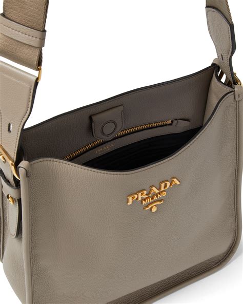 mini hobo bag prada|prada hobo bag leather.